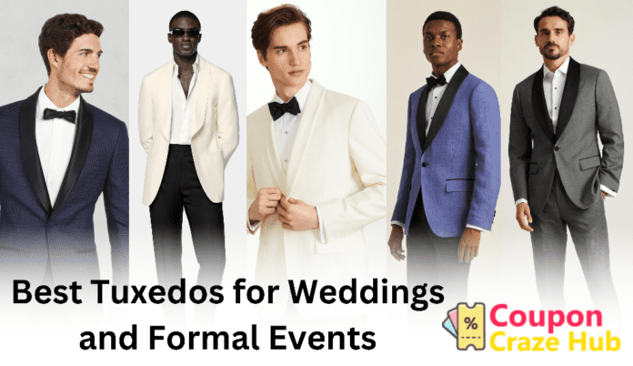 Best Tuxedos for Weddings and Formal Events