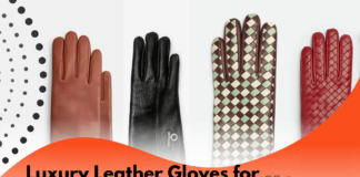 Luxury Leather Gloves for Winter